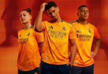 Bellingham, Mbappé model Real Madrid’s 2024-25 away jersey