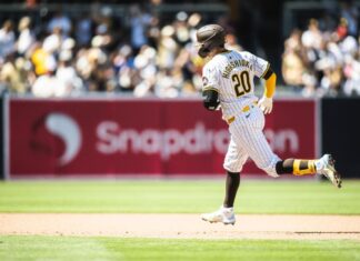 Padres’ Higashioka honored for grandfather’s WWII service