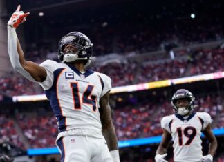 Sources – Broncos add $1.5M in incentives to Courtland Sutton’s deal