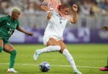 Trinity Rodman flashes new USWNT style in Olympic-opening win