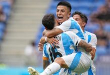 Olympics: Argentina, Egypt, Morocco reach soccer quarterfinals