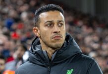 Thiago has been spotted returning to former club over first post-retirement role – Liverpool FC