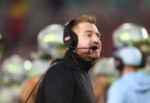 USF Football’s Golesh Named Among College Football News’ Top 15 Coaches Of 2023