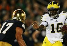 When was the last NCAA football video game? Revisiting the 2013 classic with Denard Robinson on cover