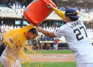 Milwaukee Brewers hit five grand slams in eight-game span