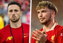 Diogo Jota and Harvey Elliott won’t return until AFTER the international break – Liverpool FC