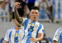 Lisandro Martinez reacts after scoring first international goal for Argentina in win vs. Ecuador – Man United News And Transfer News