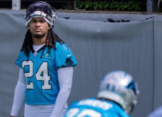 Panthers say RB Jonathon Brooks (knee) won’t play in preseason