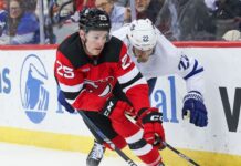 Devils re-sign Nolan Foote to one-year contract