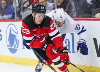 Devils re-sign Nolan Foote to one-year contract