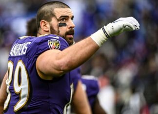 Ravens’ Mark Andrews avoids injury in serious car accident