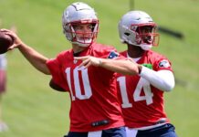 Coach – Patriots’ QB1 still open with Drake Maye’s ‘step forward’