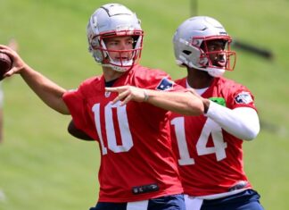 Coach – Patriots’ QB1 still open with Drake Maye’s ‘step forward’