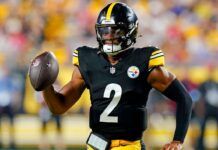 Steelers’ Justin Fields starts with Russell Wilson injured