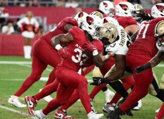 How Cards rookie Trey Benson found a mentor in Michael Carter