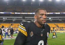 Steelers’ Russell Wilson limited in practice due to calf tightness
