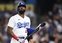 Veteran Jason Heyward DFA’d by Dodgers amid roster crunch