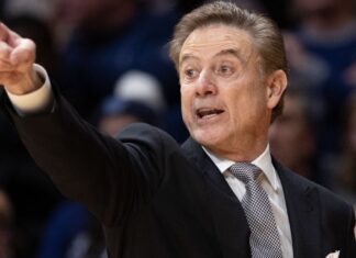 A thief’s sword, bullhorn, from St. John’s coach Rick Pitino