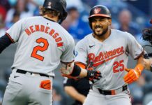 Veteran Anthony Santander showing young Orioles how it’s done