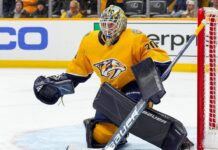 Sharks acquire goaltender Yaroslav Askarov from Predators