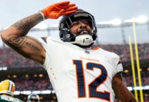 Sources: Broncos to release WR Tim Patrick if no trade