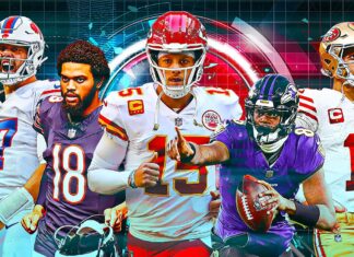 103 NFL players rank QBs Patrick Mahomes, Caleb Williams