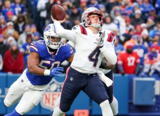 Patriots cut Bailey Zappe amid crowded QB room