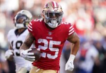 San Francisco 49ers put Elijah Mitchell on IR, out for season