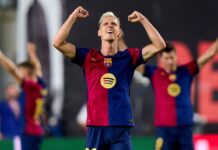 Dani Olmo seals Barcelona win with goal in ‘dream’ debut