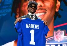 Giants unretire Ray Flaherty’s No. 1 for Malik Nabers