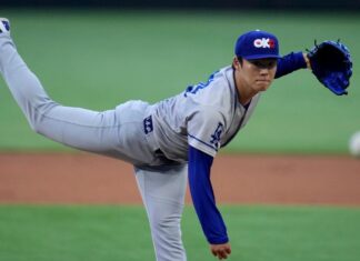Dodgers pleased as Yoshinobu Yamamoto makes first rehab start