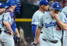 Dodgers’ Clayton Kershaw exits start vs. D-backs with toe pain