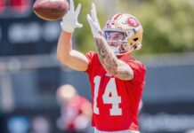 49ers’ Ricky Pearsall released from hospital after being shot