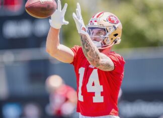 Ricky Pearsall cleared to play for 49ers, Jauan Jennings out