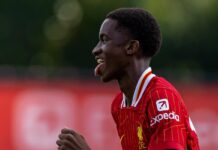 Trey Nyoni scores in U21 defeat as 8 players are left out ahead of transfers – Liverpool FC