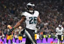 Saquon Barkley shines in Eagles debut victory over Packers in Brazil