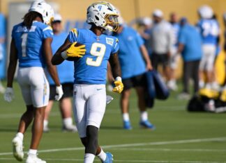 Chargers activate WR DJ Chark Jr. from injured reserve