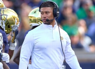 College football bottom 10 week 2 notre dame fighting irish