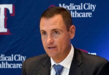 Rangers give Chris Young new deal, title after 4 years as GM