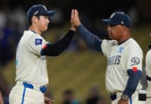 Shohei Ohtani’s odds as playoff pitcher ‘not zero,’ Dodgers say