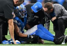 Source – Lions’ Amon-Ra St. Brown had contusion, cramping vs. Bucs