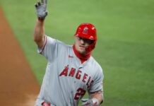 Mike Trout says move away from center field possible next year