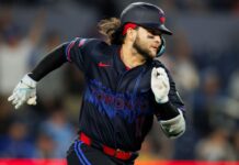 Jays SS Bichette’s 2024 season ends because of broken finger