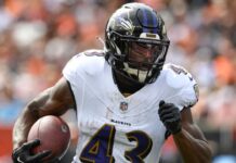 Ravens sign backup RB Justice Hill to two-year extension