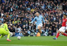 Erling Haaland nets 100th Man City goal ties Cristiano Ronaldo record