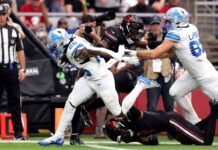 Lions push lead on perfectly executed hook and lateral