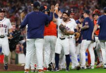 Houston Astros clinch fourth straight AL West title