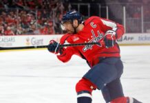 Ovechkin shifting to right wing for Caps’ second game of season