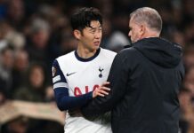 Tottenham’s Postecoglou: Not sustainable for Son to play so much