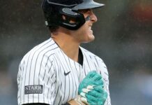 Anthony Rizzo (fractured fingers) not on Yanks’ ALDS roster vs. Royals